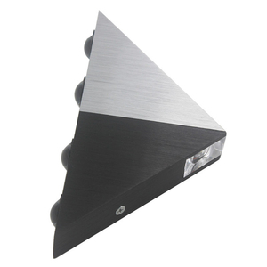 <span class=keywords><strong>Applique</strong></span> <span class=keywords><strong>da</strong></span> <span class=keywords><strong>Parete</strong></span> a Forma Triangolare Nordica 5W LED, Illuminazione Interna per Corridoio, Luce Spot RGBW Su e Giù, Lampada Decorativa in Alluminio - Product Image 5