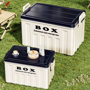 Boîte de <span class=keywords><strong>rangement</strong></span> de Camping en plein air Xinhang boîte de <span class=keywords><strong>rangement</strong></span> extérieure en plastique de grande capacité boîtes de <span class=keywords><strong>rangement</strong></span> empilables multifonctions avec couvercle - Product Image 2