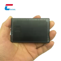 Carte de visite numérique NFC en acier inoxydable de haute qualité, personnalisée, avec relief virtuel
