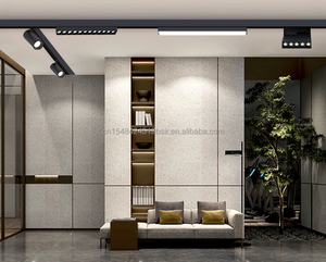 Lumière de piste magnétique LED dimmable de haute qualité 6W, série de luminaires modernes H20 Grill pour <span class=keywords><strong>résidence</strong></span>, L112*W22*H45mm, angle de faisceau 24 Ra90 - Product Image 5