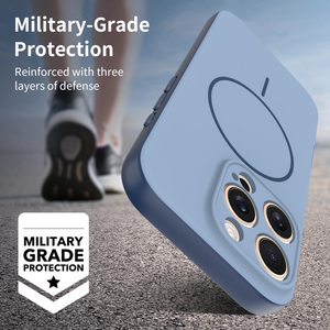 <span class=keywords><strong>Coque</strong></span> de protection antichoc magnétique en TPU et PC avec cadre de protection d'appareil photo pour iPhone 17 16 Pro Max – Vente en gros - Product Image 4
