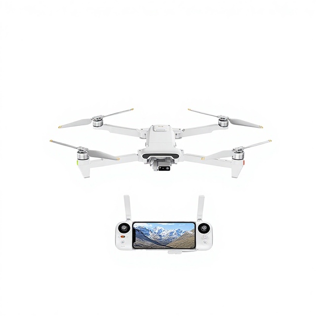 FIMI X8 Tele Max Drone 20KM Range Wide-Angle Tele Camera 30x Hybrid Zoom 4K 60fps 3-Axis Gimbal GPS AI Super Night Video