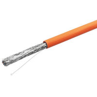 Nouvelle machine produite SFTP Cat7 23AWG câble LAN en cuivre solide 305m câble réseau Ethernet haute vitesse approvisionnement direct d'usine OEM