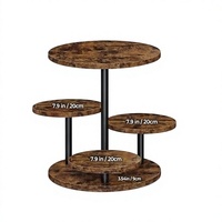Support rotatif pour cupcakes, tour à cupcakes pour 50 cupcakes, 360° °   Support à gâteau rotatif en bois