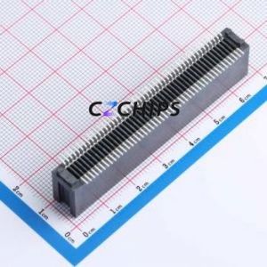 HEV94LP03BK Gold Finger Connector SMD,P=1.27mm Connector ( Connector Type: EDGE SLOT )( Pitch: 1.27mm )( Total PIN Count: 94P ) - Product Image 2