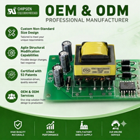 Transformateur d'instrument monophasé EE20, entrée 115V, sortie 200V, 20W, haute fréquence, transformateur à montage sur circuit imprimé pour alimentation de contrôle