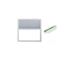 Claraboya eléctrica motorizada doble, persianas transparentes para ventanas arqueadas, Persianas automáticas de plástico para conservatorio, técnica simple