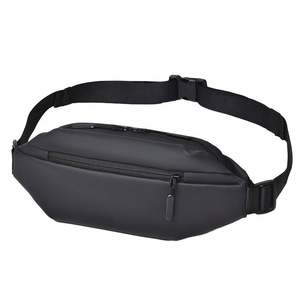 Sac banane en nylon en gros, tendance, imperméable, avec ceinture réglable, sacs de taille décontractés, sacs de course, sac de sport - Product Image 1