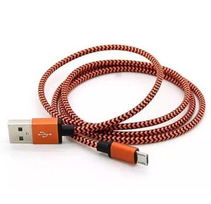 Cable <span class=keywords><strong>cargador</strong></span> de datos de carga rápida USB trenzado de nailon con <span class=keywords><strong>cabeza</strong></span> de Metal de 2M y 6 pies para <span class=keywords><strong>iPhone</strong></span> X <span class=keywords><strong>11</strong></span> 12 13 Pro Max 2M cables trenzados de nailon - Product Image 3