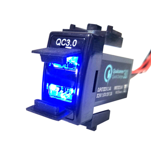 อะแดปเตอร์ชาร์จเร็วแบบ USB คู่ 2 ช่อง สำหรับรถยนต์ ช่องเสียบอินเทอร์เฟซชาร์จเร็ว สำหรับรถยนต์นิสสัน เอ็กซ์เทรล ซันนี่ เอ็นวี200 แคชไค ทีด้า - Product Image 4