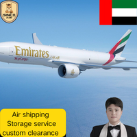 Fret aérien premium Chine-Émirats arabes unis (Dubaï) DDP porte-à-porte avec assistance client dédiée et suivi complet de la cargaison