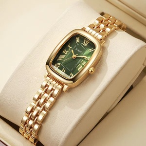 Women Watch Quartz Alloy case Band square Small Dial Roman Numeral Minimal Vintage Watch Europe Africa Wholesale - Product Image 2