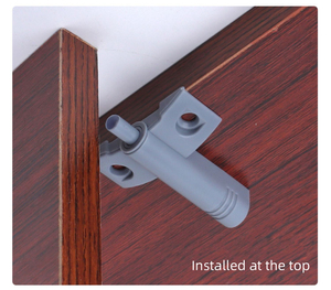 Tampon de fermeture de porte d'armoire, amortisseur silencieux à fermeture douce, tampon de porte pour tiroir d'armoire, porte en verre - Product Image 6