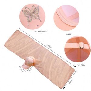 หมวกแก๊ปเบสบอลแบบมุสลิมประดับคริสตัลพร้อมผ้าคลุมศีรษะสำหรับผู้หญิง  ขายส่งพร้อมปักโลโก้ตามสั่ง สำหรับใช้กลางแจ้งในฤดูร้อน - Product Image 3