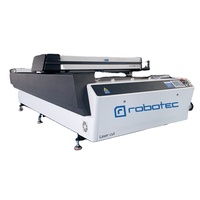 Machine de gravure et de découpe au laser CO2 Robotec, refroidie par eau, type portique CNC, facile à utiliser