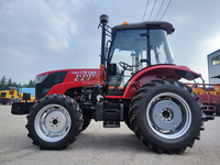 Traktor Dongfanghong Buatan China YTO SG704 Pengolah Tanah Roda Putar Harga Bajak Hidrolik Lipat