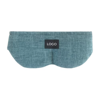 Coussin oculaire lesté personnalisé, pliable et portable, à double tissu avec graines pour la méditation, le yoga et le soulagement des douleurs oculaires