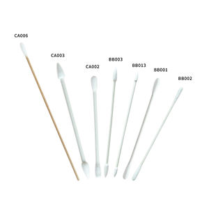 Hisopos de algodón personalizados OEM con punta afilada en espiral, de doble cara, para precisión en PCB de semiconductores - Product Image 1