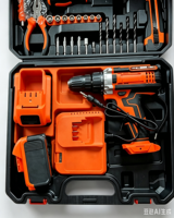 Ensemble de perceuse sans fil multifonctionnelle CAMPEGGI DMG2015 OEM, batterie au lithium, boîte à outils en plastique, pour l'entretien domestique, garantie 1 an
