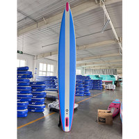 Planche de Stand Up Paddle gonflable de 14 pieds, longboard multi-personnes, planche de sport et de course