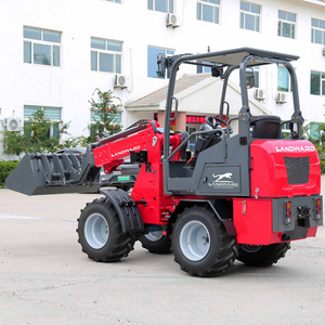 Landward Euro 5 EPA Trung Quốc bánh xe tải nhỏ Nhà sản xuất 800kg 1 tấn mini loader Châu Âu nhỏ gọn Skid lật Giao hàng nhanh - Product Image 3