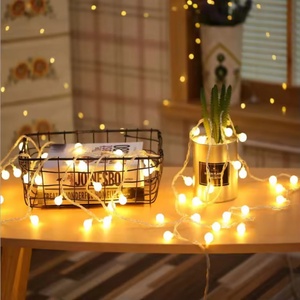 Guirlandes lumineuses à petites boules, guirlandes lumineuses à globes, guirlandes lumineuses féériques pour les fêtes, les jardins, les mariages, Noël, la décoration intérieure et extérieure - Product Image 3