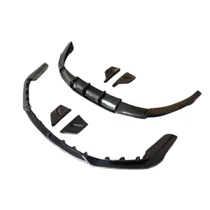 High quality carbon fiber A-style front and rear lip wrapped corner body kit for 20+ Porsche 992 body kit