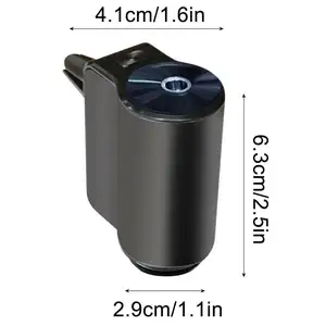 3 병 오일과 휴대용 USB 아로마 테라피 디퓨저 스마트 자동차 공기 청정기
