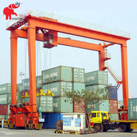 Grue portique à pneus (RTG) à bas prix pour la logistique portuaire et les terminaux de conteneurs