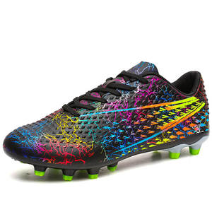 Chaussures de football professionnelles pour adultes et jeunes, pour la Coupe d'Europe, avec crampons longs, pour la saison automne-hiver - Product Image 4