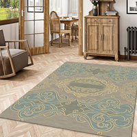 Luxuriöser Neuer Klassischer/Postmoderner Stil Maschinell Gefertigter Polyester-Teppich Waschbar Fleckbeständig für Schlafzimmer Esszimmer Wohnzimmer