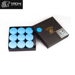 Taom V10 Professional Snooker & Billiards Cue Chalk Universal Round Shape Chocolate Pool Powder for Pool Players - Product Image 3