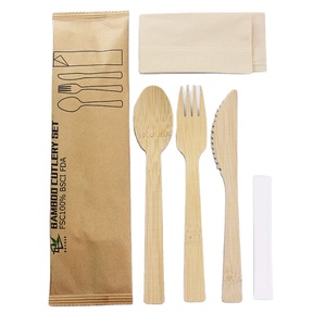 ECOWARE Juego de Cubiertos de Madera Biodegradables y Compostables, Paquete de 500 Utensilios Desechables de Madera (200 Cucharas, 200 Tenedores) para <span class=keywords><strong>Camping</strong></span> - Product Image 5