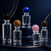 Flacon de parfum personnalisé en verre 30ml 50ml 100ml Flacon vaporisateur Flacon de parfum vide en verre unique Luxe avec boîte