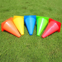 Kingace Sports Entraînement de vitesse Football Agilité Cône Coloré En Plastique Marqueur Cônes Flexible PVC Matériel Souple PE Équipement