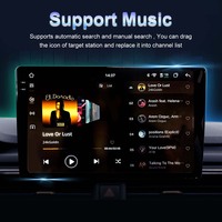 Système universel de voiture 9/10 pouces Android 13 avec Qled 2K Gps écran tactile Navigation stéréo 7870 Carplay 4G lecteur multimédia