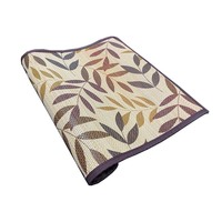 Sets de table en bambou naturel enroulables Shining BP-018 pour table à manger