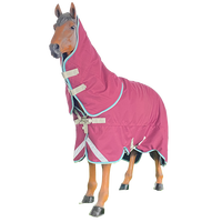 Couvertures d'hiver chaudes de haute qualité pour chevaux, imperméables et respirantes, avec col amovible