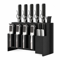 Großhandel Wandmontiertes Salon-Aufbewahrungsregal in 3 Farben für Friseur-Haarstyling-Werkzeug-Organizer Direktlieferung