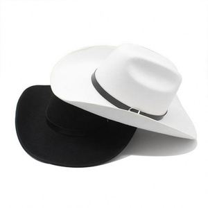 Hats High Quality 100% Australia Wool 180 <strong>Gram</strong> Grey Color Hat for Men and Women - Product Image 1