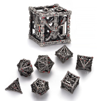 Cheson D20 Polyhedral RPG Board & Digital <strong>Games</strong> DND Dungeons & Dragons Kesulu DND Coc Metal Running Group Dice Promotional Toys