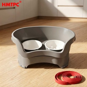 Bol surélevé de haute qualité pour animaux de compagnie, anti-étouffement, anti-déversement, pour petits et moyens animaux d'intérieur, avec bol intérieur amovible - Product Image 3