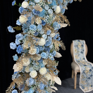 Promise OEM Custom Size Artificial Flower <b>Arch</b> Wholesale HighQuality Silk Flower <b>Arch</b> for Weddings & Events - Product Image 3