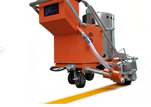 Machine de marquage routier thermoplastique à chaud LS-1360 en promotion – Traceur de lignes routières haute vitesse 500-800 m/h avec capacité de 120 kg - Product Image 2