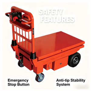 Plataforma Elevadora Hidráulica Eléctrica con Diseño de Plataforma Plana para Carga y Descarga de Camiones y Operaciones de Almacén - Product Image 2