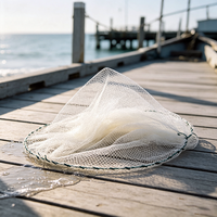 Filet de pêche en monofilament de nylon résistant aux UV, filet de palangrier robuste pour l'aquaculture marine et la pêche commerciale, moulage et découpe