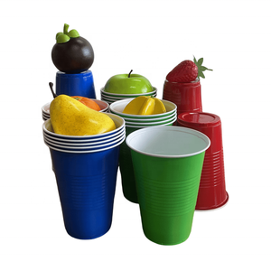 Gobelets en plastique PP à double paroi avec logo personnalisé de différentes couleurs pour boire à froid pour le jeu de cola et la fête pour les <span class=keywords><strong>jeux</strong></span> de bière-pong - Product Image 4