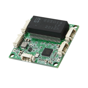 4 cổng mx1.25 5pin cổng 10/100Mbps <span class=keywords><strong>Ethernet</strong></span> chuyển đổi pcba mô-đun tùy chỉnh dịch vụ PCB được xây dựng trong hội đồng quản trị pcba mạng chuyển đổi Mainboard - Product Image 5