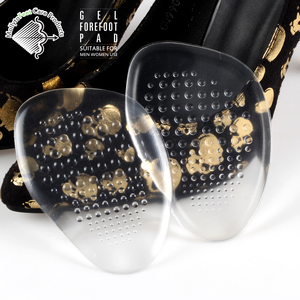 Mollyto's Slim Metatarsal Ball of Foot Inserts Tacones altos Pies Reutilizables Silicona Gel transparente Plantilla almohadillas - Product Image 1