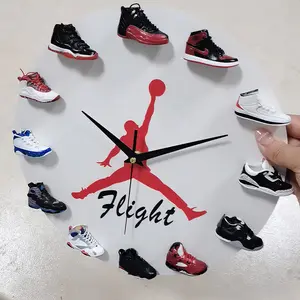 nike mini shoe clock
